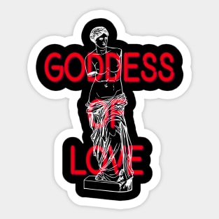 Goddess of Love Sticker